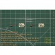 1/35 Military VHF Tactical Vehicular Whip Antenna AS-1729/VRC, AS-3900A/VRC (2pcs)