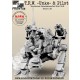 1/35 Schwabenland Army - T.R.W."Unke" Open Version w/Pilot:Tactical Missile Launcher(2in1)