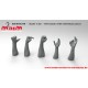 1/35 Hands - Left Side with Individual Poses