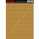 1/35 Parquette Flooring Texture Decals (self adhesive, 24cm x 17cm)