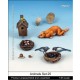 1/35 Animals Set Vol.25 - Honeycomb, Birds, Snails and Cat