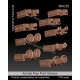 1/35 Animal Paw Print Stamps