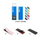 Aluminum Alloy Sanding Board #Blue (75x25x2mm, 3pcs)