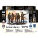 1/35 British Infantry in Somme Battle Period 1916 (5 Figures)