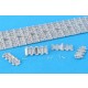 1/35 Metal Tracks for T-34/76 M1942 500mm Late "V" Type (162 links, 324 pins)