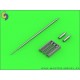 1/48 Shenyang J-6/F-6 - 23mm Gun Barrels Set & Pitot Tube