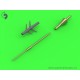 1/48 Mikoyan MiG-25 Foxbat (all versions except PD/PDS) Turned Brass Pitot Tube