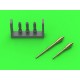 1/72 A-4 Skyhawk Colt Mk12 20mm Auto Cannon Barrels