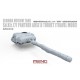1/35 German Medium Tank Sd.Kfz.171 Panther Ausf.D Turret (Travel Mode) for #TS038