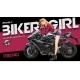 1/9 Biker Girl Resin Figure for Meng Kawasaki Ninja H2 / H2-R Motorcycle kits