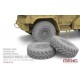 1/35 Russian K-4386 Typhoon-VDV Armoured Vehicle Sagged Wheel Set for MENG-VS014