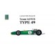 1/43 Multi-Material Kit: Lotus Type49 Ver.A Early Type