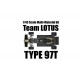 1/43 Multi-Material Kit: Lotus Type 97T Ver.B 1985 Rd.13 Belgian GP
