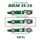 1/43 Multi-Material Kit: BRM H-16 Ver.B P83 1967 Belgian GP #14