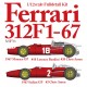 1/12 Multimedia kit - Ferrari 312F1-67 (Version B) Italian Grand Prix 1967 w/Driver