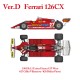 1/12 Multimedia kit - Ferrari 126CK Ver.D: 1981 Rd.1 US GP West #27/#28 Vol.2