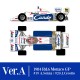 1/12 Fulldetail Kit - Toleman TG184 Ver.A: 1984 Rd.6 Monaco GP #19 A.Senna/#20 J.Cecotto