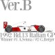 1/12 McLaren MP4/7 Honda Ver.B 1992 Rd.13 Italian GP Winner #1 A.Senna/#2 G.Berger