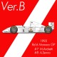 1/43 McLaren MP4/8 Ver.B 1993 Rd.6 Monaco GP #7 M.Andretti/#8 A.Senna