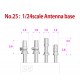 Metal Rivets Series No.25 for 1/24 Antenna Base
