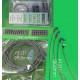 Silver Wire Cord and Connector Set (approx diameter: 0.8mm, length: 1m)