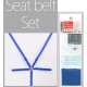 1/43 Seatbelt set #Blue