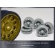 1/35 T-34/76 Spider Web Wheels w/Perforated Tyres (2017 Edition) for Dragon kits