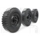 1/35 UaZ-469 Sagged Wheel set (4pcs and extra) for Zvezda kits