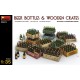 1/35 Beer Bottles and Wooden Crates 