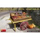 1/35 Market Cart with Vegetables