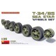 1/35 T-34/85 Sea Star Wheels Set (Road, Sprockets And Idler)