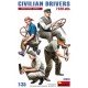 1/35 Civilian Drivers 1930-40s (4 figures)