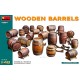 1/48 Wooden Barrels (20pcs)