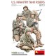 1/35 US Infantry Tank Riders Set #2 (4 figures)