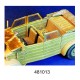 1/48 Canvas Windows for Kubelwagen for Tamiya kits