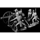75mm French Revolutionary 8pdr Gun Crew (Gun kit, figures & diorama)