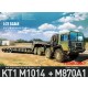 1/72 German MAN KAT1M1014 8x8 HIGH-Mobility Off-road Truck w/M870A1 Semi-trailer