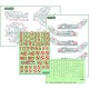 1/48 MiG-15 In Polish Service / Early Stencils Decals (D48023 + D48026)