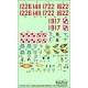 1/72 TS-11 Iskra Vol.3 Navy Regiments Decals