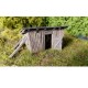 1/120 Wooden Structures Ruined Shed