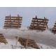 HO Scale 1/87 1/72 Snow Fences