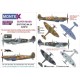 1/24 Spitfire IX Canopy (outside, inside) & Markings Super Mask for Airfix kits