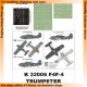 1/32 F-4F-4 Wildcat (US Navy) Paint Mask for Trumpeter (Canopy Masks + Insignia Masks)