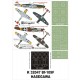 1/32 Messerschmitt Bf 109F Paint Mask for Hasegawa/Aires (Canopy Masks + Insignia Masks)