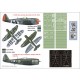1/32 P-47D Bubbletop Paint Mask Vol.1 for Hasegawa (Canopy Masks + Insignia Masks +Decals)