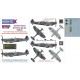 1/32 Spitfire Mk.XVI Paint Mask for Tamiya kit (Canopy Masks + Insignia Masks + Decals)