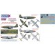 1/32 P-51D Mustang Paint Mask for Tamiya kit (Canopy Masks + Insignia Masks + Decals)