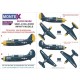1/32 Curtiss SB2C-4 Helldiver Decals for Infinity kit
