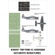 1/48 TBM-1C Avenger Paint Mask Vol.1 for Accurate Miniatures (Canopy Masks+Insignia Masks)