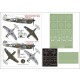 1/48 P-40N Paint Mask for Hasegawa (Canopy Masks + Insignia Masks + Decals)